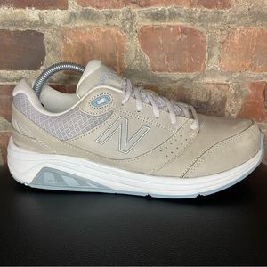 New Balance 928 V3 Beige Leather Women's Size 9.5 Walking Shoes B WW928GR3